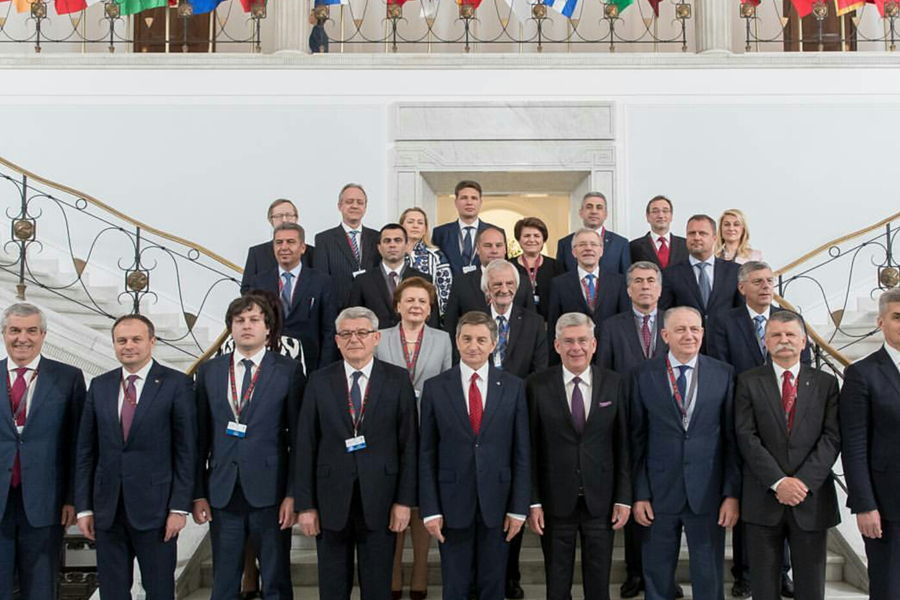 Speakers of both Houses of the BiH Parliamentary Assembly participated in the Conference of Presidents of Parliaments of Central and Eastern European Countries